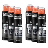 L'Oréal Men Expert Deo für Männer, 5-in-1 Deospray gegen Geruchsbildung,...