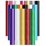 JAVIGA Plotterfolie Textil für Cricut-30.5cm x 25.4cm Flexfolie...