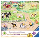 Ravensburger Kinderpuzzle - 03689 Morgens auf dem Bauernhof - my first...