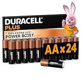 DURACELL Plus AA-Batterien (24er-Pack) – Alkaline-Batterien 1,5 V