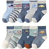 Charmi Jungen Socken Kindersocken Strümpfe Baumwolle 10er-Pack Autos und...