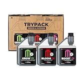UP NUTRIENTS Trypack Grow, Bloom & Boost Dünger, 500 ml, 100 % organischer...