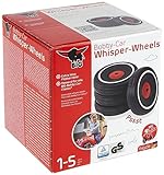 BIG - Bobby Car Whisper Wheels - Flüsterräder für Rutscher Autos,...