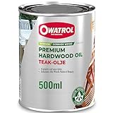 OWATROL® Teaköl für Gartenmöbel 0,5 Liter - Teakholz Öl Aussen -...