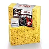 ALCLEAR 6080WS 2er Set Auto Waschschwamm, Jumbo Autoschwamm für...