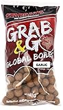 Starbaits Bouillettes Grab and Go Global Boilies Garlic - D.20mm - 1Kg -...