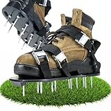 Rasenlüfter, Nagelschuhe mit 6 Riemen, Estrichschuhe, Nagelsohle...