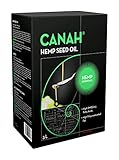 Natürliches Hanfsamenöl von Canah 3 Liter - kaltgepresst, roh, vegan,...