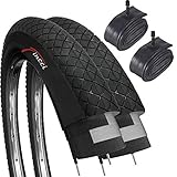 Fincci Fahrradreifen 20 Zoll - Set BMX Reifen 20 x 1.95 Zoll mit...