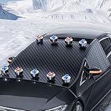 Frontscheibenabdeckung Scheibenabdeckung Auto Winter,Encuryna Auto...