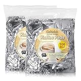 2x Cafeclub Entkoffeniert Kaffeepads Megabeutel je 100 stk. einzeln...