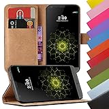 Eximmobile - Book Case Handyhülle für LG G4 mit Kartenfächer |...