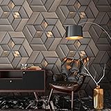 Livingwalls Travel Styles Vliestapete - Abstrakte Tapete in Grau und Taupe...