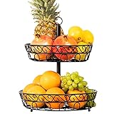 Chefarone Obst Etagere 30 cm - Obstschale für mehr Platz auf der...