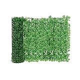 Trintion Künstliche Efeu Garten Sichtschutz 100x300cm Balkon Sichtschutz...