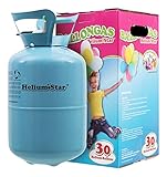 HeliumStar Helium Einwegflasche - 200 Liter - bis zu 30 Ballons -...