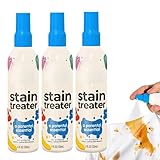 Stain Treater Spray, 3X120ML Fleckenentferner Kleidung, Tragbar Stark Stain...