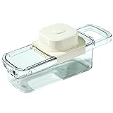 Pmueuff Mandoline Gemüsehobel Gemüsereibe, 6 in 1 Gemüseschneider mit...