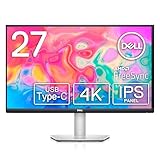 Dell S2722QC USB-C 27 Zoll 4K UHD (3840x2160) Monitor, 60Hz, IPS, 4ms, AMD...