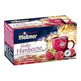 Meßmer Heiße Himbeere | Früchtetee mit Himbeer-Aroma | 20 Teebeutel |...