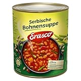 Erasco Serbische Bohnensuppe (6 x 750 ml), In rund 5 Minuten fertig – Mit...