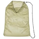 MOTHNUR Kordelzug Ballnetz Sporttasche aus Polyester mit Mesh Design für...