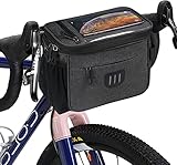 flintronic 6L Fahrradkorb vorne Tasche, Wasserdichter Fahrradkorb Tasche...