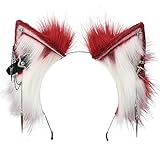 Kidukso Katze Ohren Kopfbedeckung Tier Ohren Kopfschmuck Metall Punk...