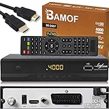 Bamof BE-2607 Digital Satelliten Sat Receiver - (HDTV, DVB-S/S2, HDMI,...