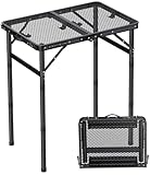 Diceaynico Campingtisch klappbar höhenverstellbar 3 Stufen leicht tragbar...