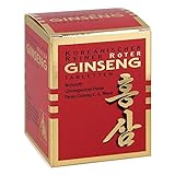 Koreanischer Reiner Roter Ginseng, 200 Wurzelpulver Tabletten, 300 mg,...