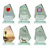 JSSC Neugart GmbH Glaspokal, Glastrophäe, Glasfels aus Jadeglas (Text+Logo...