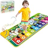 Gralal Klaviermatte Baby Spielzeug Ab 1 2 Jahre Junge Mädchen, Musikmatte...