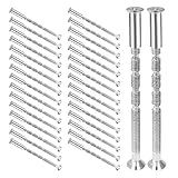 32 Sets M4 Verbindung Schrauben Hülsen, Verbindungsschrauben mit...