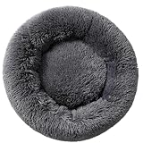 Fhodigogo Hundebett Katzenbett Katzenkissen Hundebett Kleine Hunde Donut...