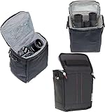 Navitech Schwarz Fernglas Tasche Kompatibel mit dem Vanguard Veo XF 8x42...