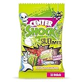 Center Shock Sour Mix, 1 Packung mit 11 extra-sauren Kaugummis, mit...
