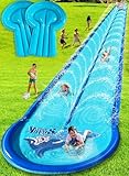Rutsch- und Wasserrutsche für Kinder und Erwachsene, Hinterhof, 9,8 m, mit...