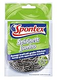 Spontex Spirinett Jumbo Edelstahl-Spirale, ideal für hartnäckigen Schmutz...