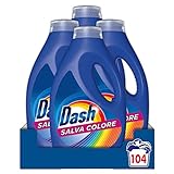 Dash Farbspeicher, Flüssigwaschmittel, 5,2 l, für 104 Waschgänge,...