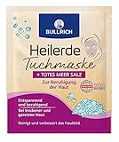 Bullrich Heilerde Tuchmaske + Totes Meer Salz | Zur Beruhigung der Haut |...