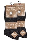VCA Norweger Socken mit Wolle (6 Paar) Damen & Herren Wintersocken –...
