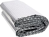 Storystore Aluminisierte Isolierfolie 120 cm x 4.6 m, 3mm Dicke Isolierung...