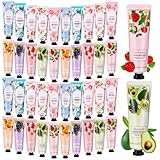 Tenuiskft 40 Pack Handcreme Set, Mini Handcreme Damen Geschenkset, Trockene...