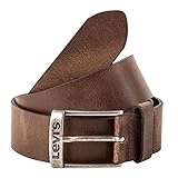 Levi's Herren NEW DUNCAN Gürtel, Braun (Dark Brown), 110