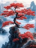 Malen Nach Zahlen Baum Malen Nach Zahlen Erwachsene Kinder Landschaft Paint...