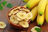 2 kg Bananenchips | gesüßt | getrocknete Banane | Bananenscheiben | Snack...