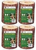 Moritz 4X Schwedenfeuer Baumfackel inkl. Anzünddocht Finnenfackel...