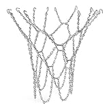 TRIXES Heavy Duty Basketball Ersatz Kettennetz Mit S Haken, Reifennetz,...