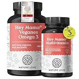NATURE LOVE® Hey Mama Schwangerschaftsvitamine - von Kinderwunsch bis...